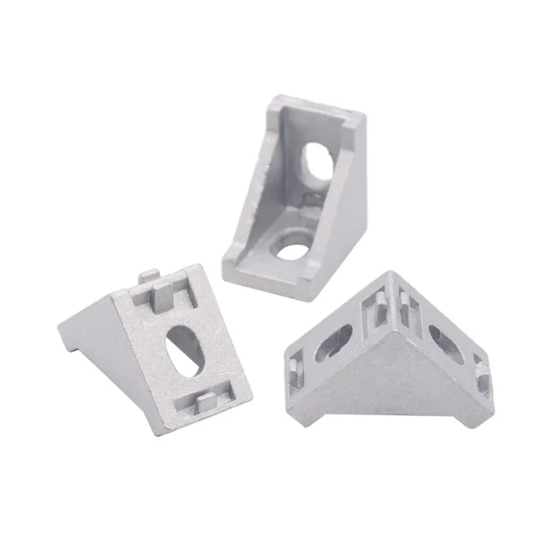 Flexibles Drehgelenk aus Zinklegierung für Aluminium-Strangpressprofil 2020 3030 4040, rechtwinkliger willkürlicher Aluminiumprofil-Stecker – Detail 16