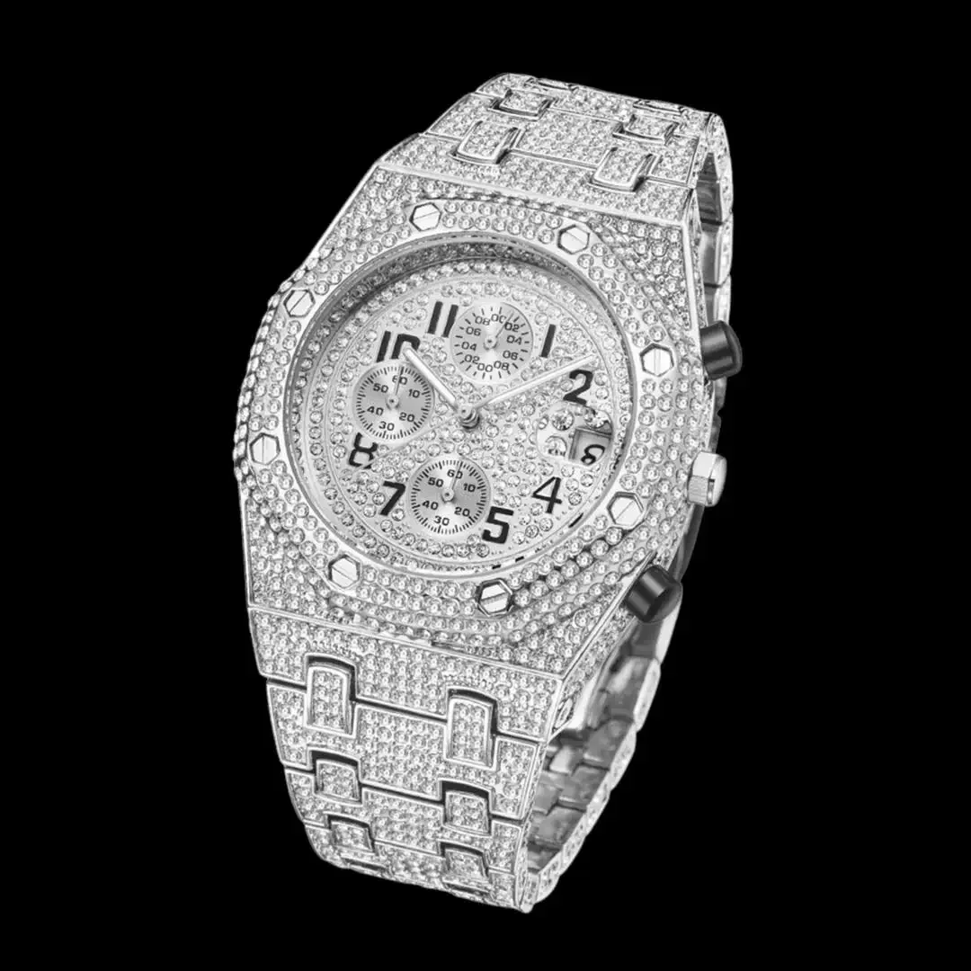 Square Arabian watch, long striped strap, luxury trendy style