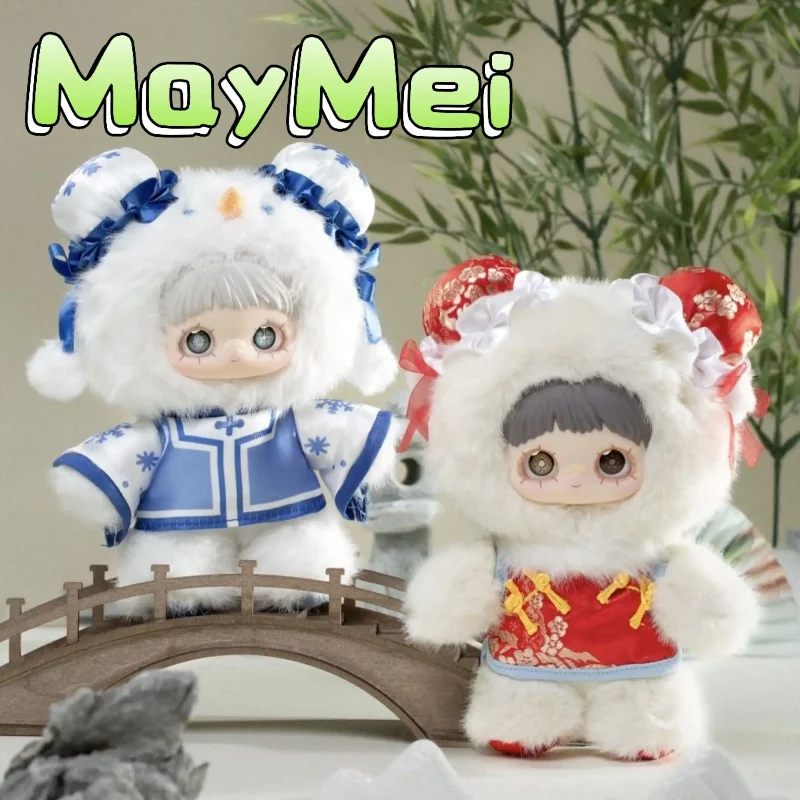 

Maymei V3 Pose of Spring Series Vinyl Face Doll Plush Blind Box Desktop Decorations Mystery Pendant Box Surprise Birthday Gift