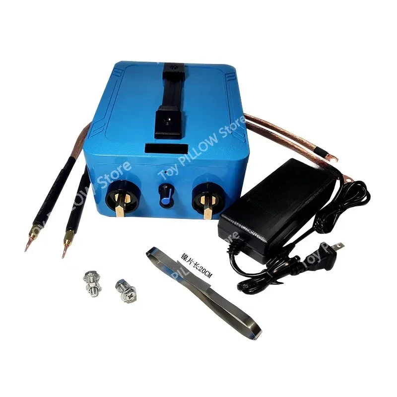 Lithium Battery Spot Welder Farad Capacitor Butt  Household Welding Double Pulse Solder 0.3mm Nickel Plated LCD Monitor