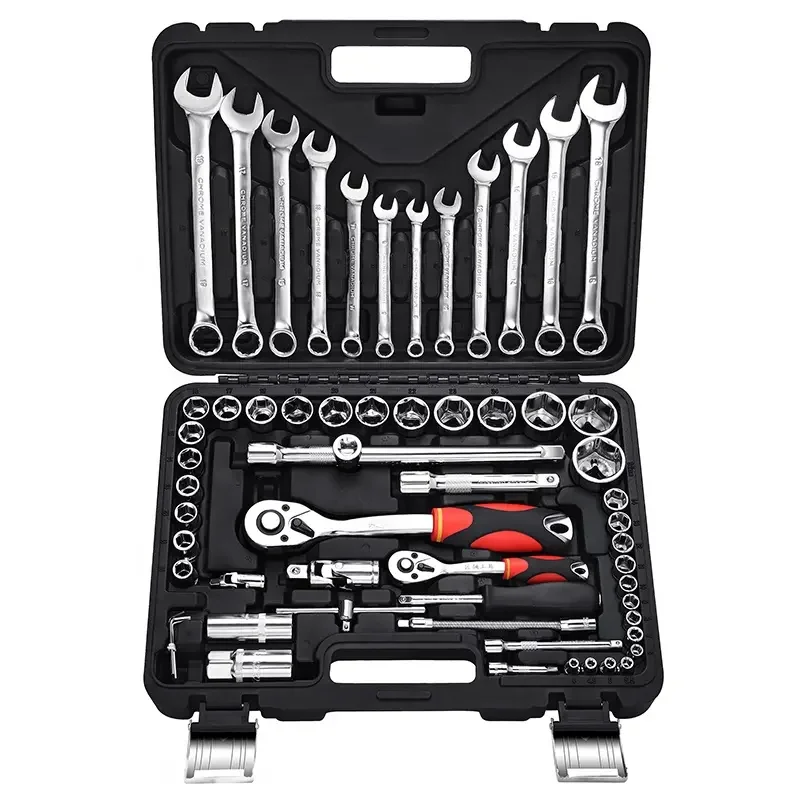 216 Pcs Tool Set Hand Kit Auto Repair Garden Box Mechanic Automotive Sets Socket Wrench Set