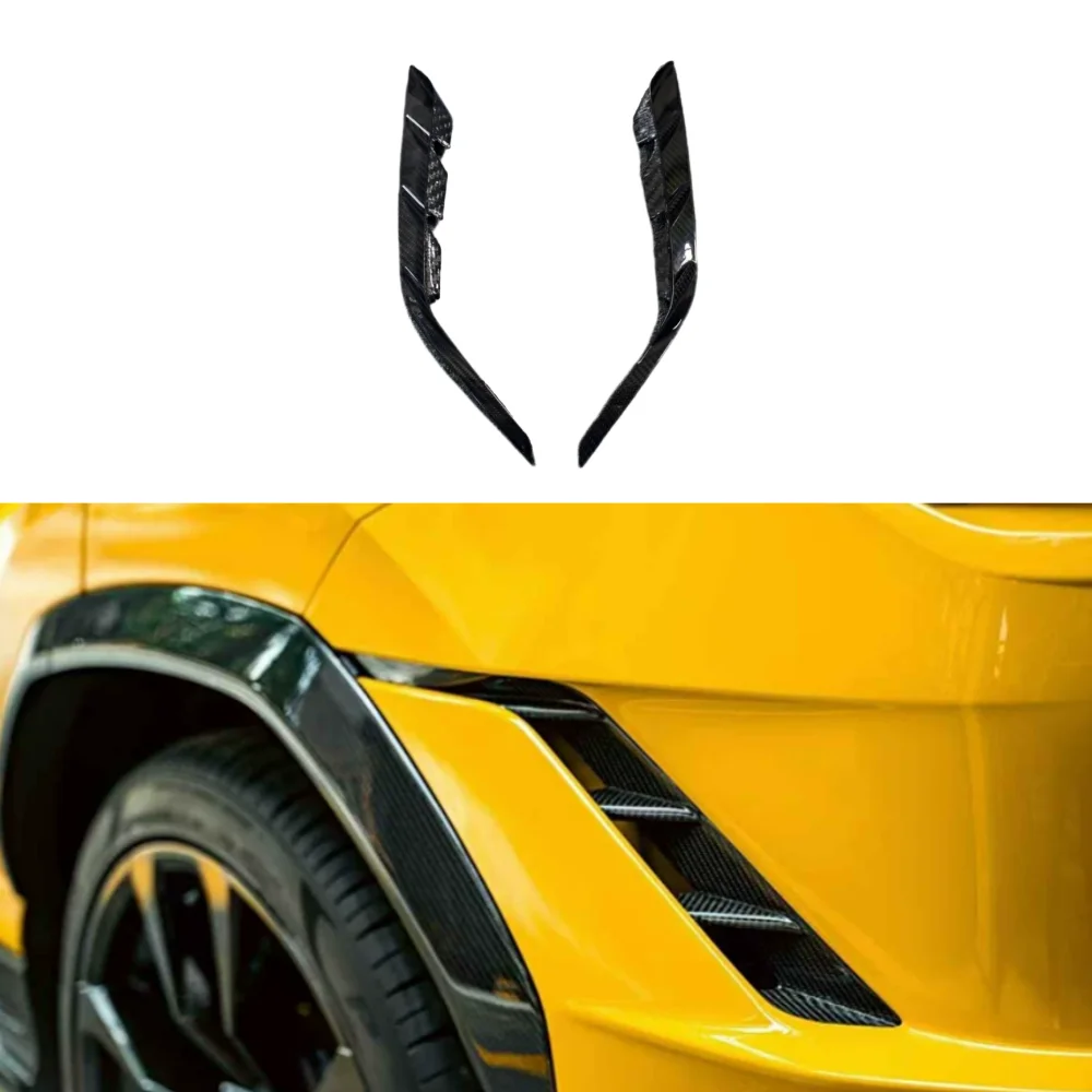 

Dry Carbon Fiber T-style Rear Bumper Decorative Intake for Lamborghini URUS S