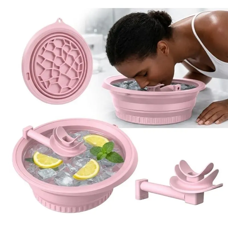dtew-face-bowl-for-ice-with-built-in-ice-tray-breathable-hose-foldable-silicone-facial-ice-bath-bowl-for-home-black