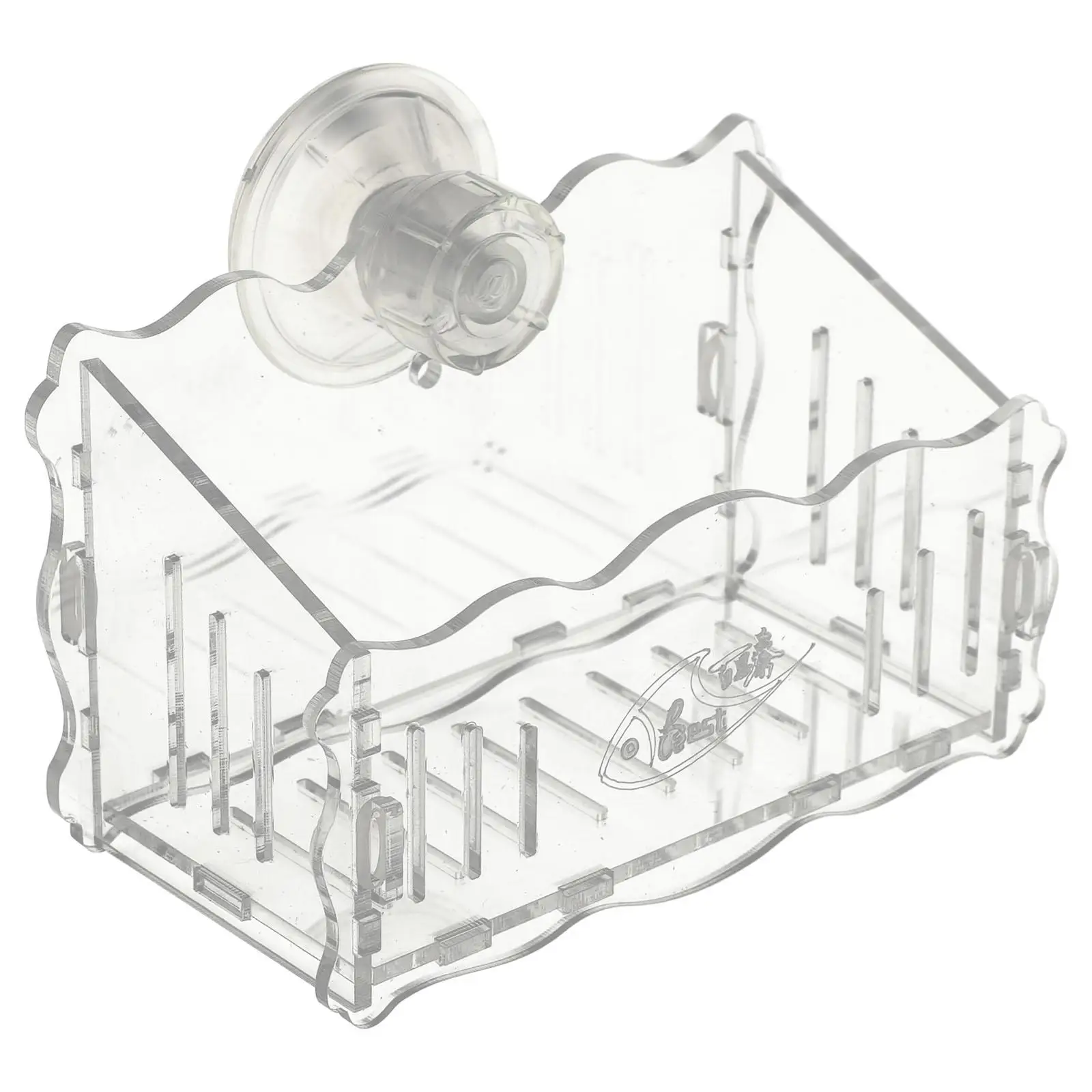 

Aquarium Planter Suction Cup Fish Tank Holder Planting Cup Acrylic Container Water Plants Decorative Item Pet Supplies