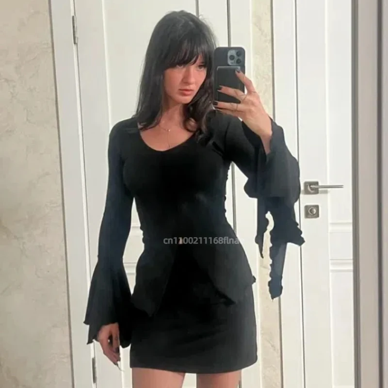 2025 신상 모던댄스 의상 슬리밍, 스윗하고 쿨한 반팔 티셔츠 루즈핏 여성 가을 학생 캐주얼 트렌드 탑