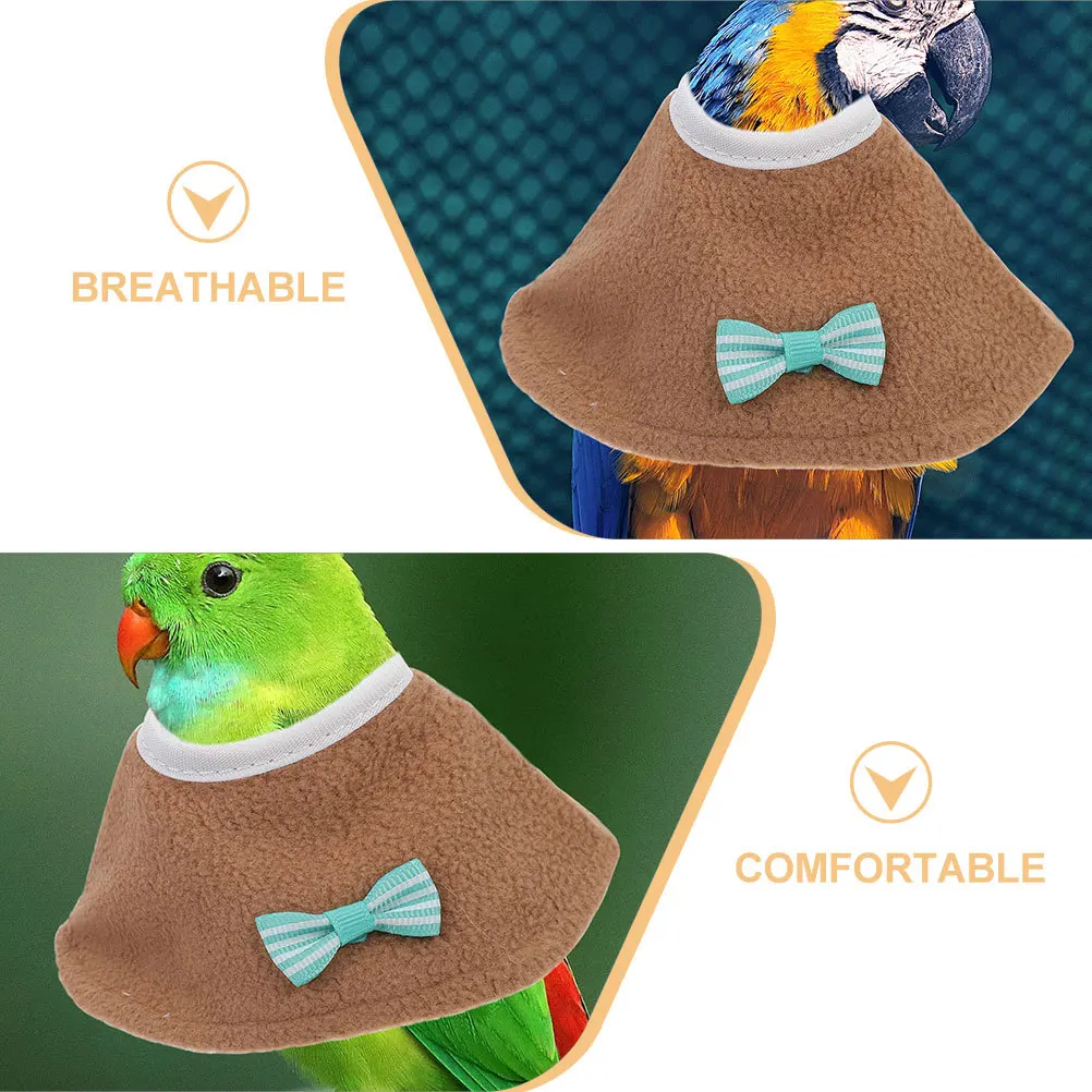 

Parrot Collar Anti-Bite Bird Neck Cone Lightweight Washable Recovery Tool For Birds Post-Surgery Pet Supply Bird Protective