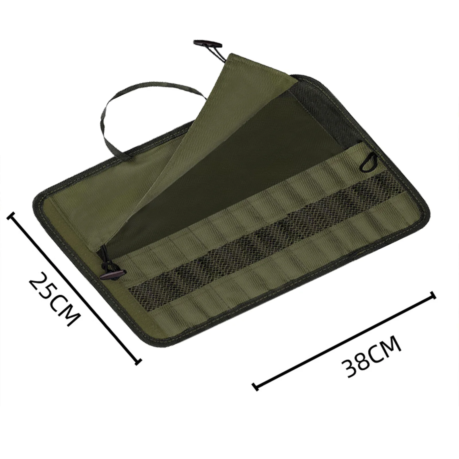 Kitchen Cooking Utensil Set Camping Equipment Camping Utensil Bag Tableware Storage Hanging Bag for Forks Spoons Chopstick