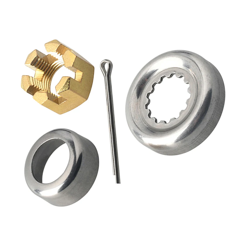 

90171-16011 66T-W4599 Propeller Spacer Kit For Yamaha Outboard Motor F30-F60 4 Stroke & 2 Stroke for Hidea Parsun Castle Nut 903