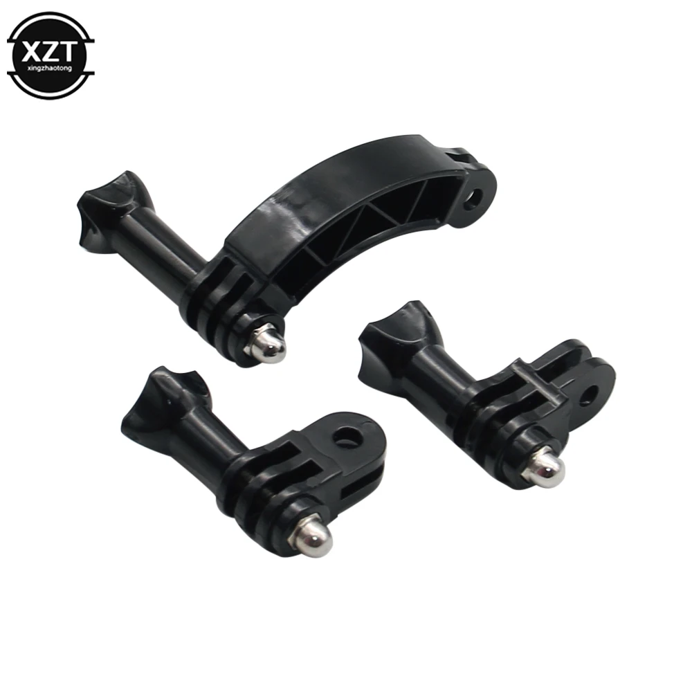 Helmet Curved Extension Arm + Rotary Connection Screw Chains for GoPro Hero 3 3+ 5 6 for SJCAM for Xiaomi Yi Camera Accessory