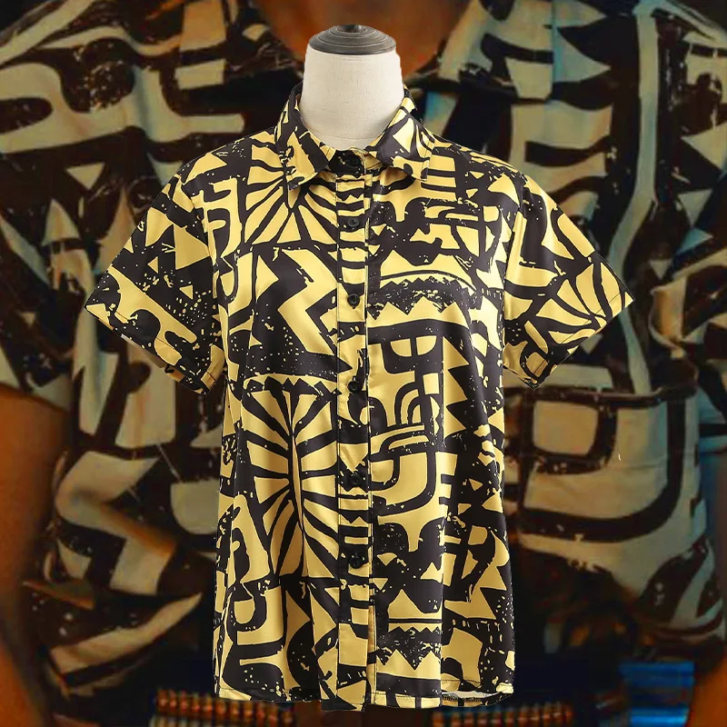 

3D digital printing short-sleeved overalls, shirts, women's cosplay clothes are in stock.