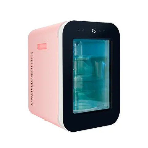 18L 유리제 문을 가진 가정을 위한 전기 열전 미니 냉장고 휴대용 미니 냉장고