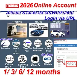 2024 Online-Konto für Autodata Alldata Full Pack Auto-Daten alle Daten Haynes Pro Wis Service Box Werkstatt Reparatur-Software