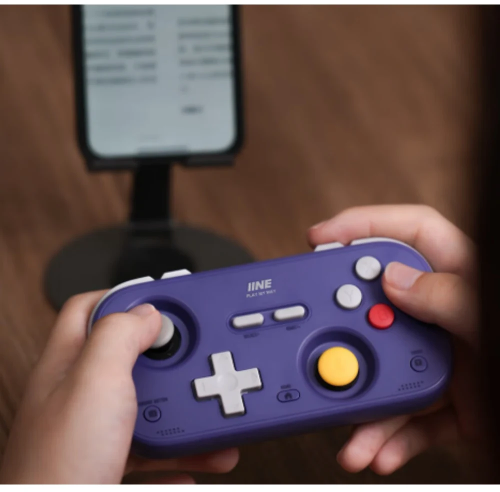 IINE Pocket Gamepad for Nintendo Switch 2/1 Steam Deck Phone Car Portable Retro Controller Hall Effect Joystick NS Version