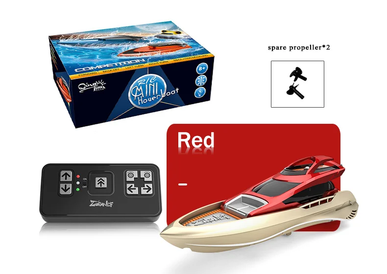 Bateau radiocommandé 2.4GHz, mini modèle de course soleil RC électrique, jouet cadeau pour garçons