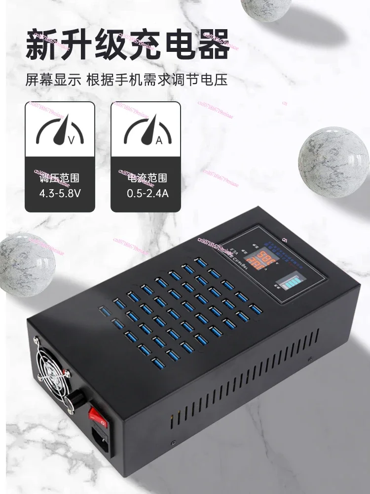 New direct power supply dedicated led digital display voltage regulation multi-port charger charging pile studio factory aging