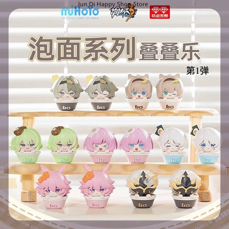 Honkai Impact 3 Blind Box Instant Noodles Series Cute Figurine Model Cartoon Collection Home Decoration Surprise Gift In Stock