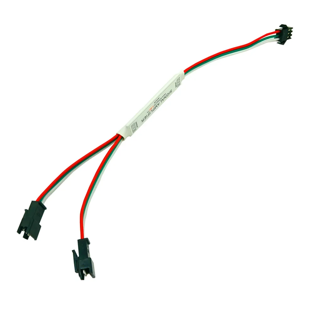 5PCS Splitter Connector 1 to 2 3 4 LED Connector 2Pin 3Pin 4Pin JST Male Female Connector Wire Cable For WS2812 LED Strip Light