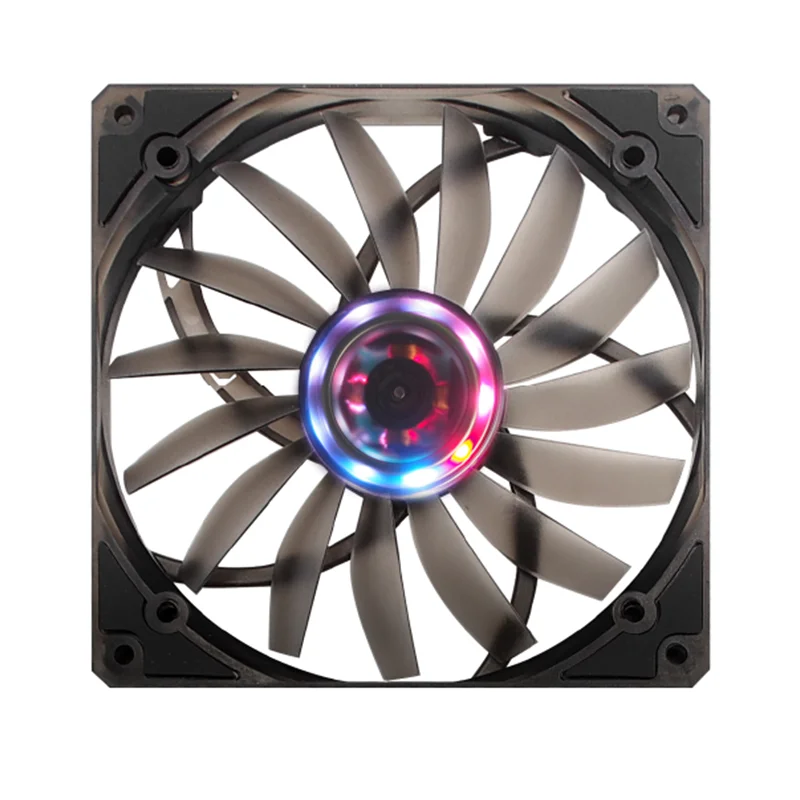 FANNER MF14015 Ultra-thin Chassis Fan 14CM Thickness Only 15MM  5V ARGB Light 4PIN PWM Support