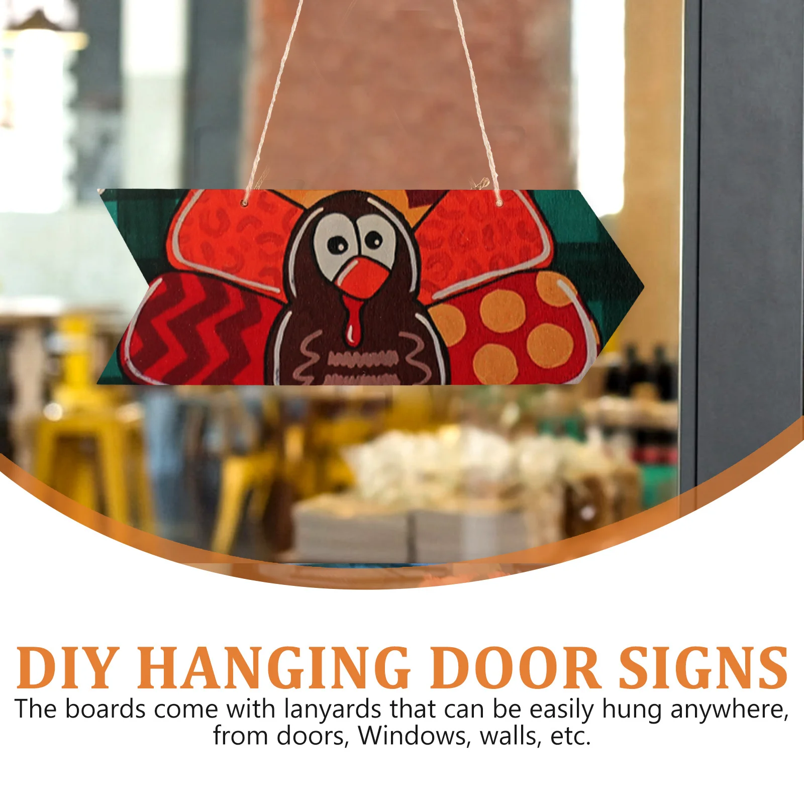 

1 set Hanging Decorative Plaques Unfinished Wood Boards For Diy Crafts Blank Signs Home Wedding Christmas Decor Craft Blanks Diy