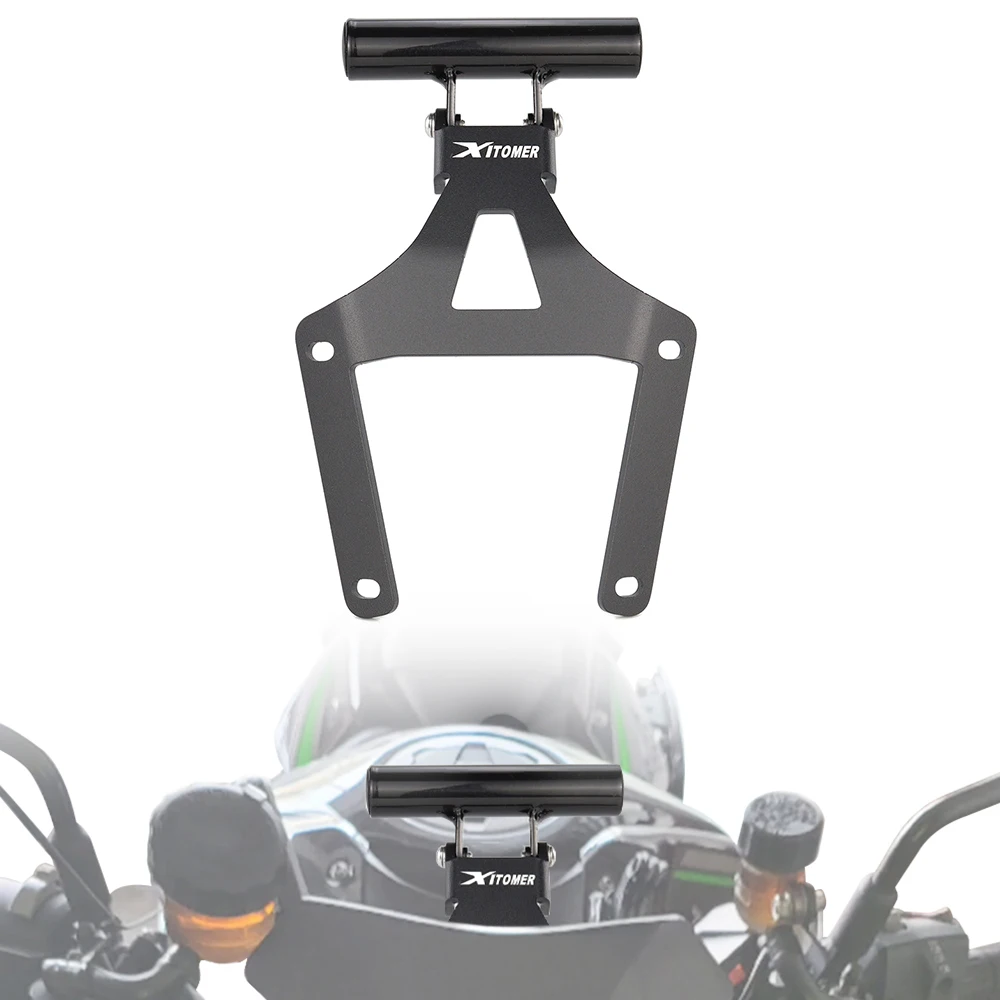 For Kawasaki ZH2 2020 2021 2022 2023 2024 2025 ZH 2 Motorcycle GPS Navigation Bracket Phone Adapter Holder Support Mount
