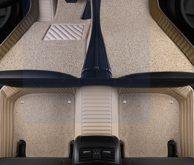 

Коврики высшего качества! Специальные автомобильные коврики на заказ для Mercedes Benz EQE 43 AMG SUV 2025-2023, двухслойные ковры для EQE43 2024