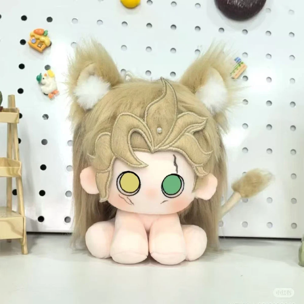 

15cm Cute Sitting Style Anime Game IdentityⅤCharacter Joseph Photographer Desaulniers Plush Toys Funny Decorative Plushie Doll