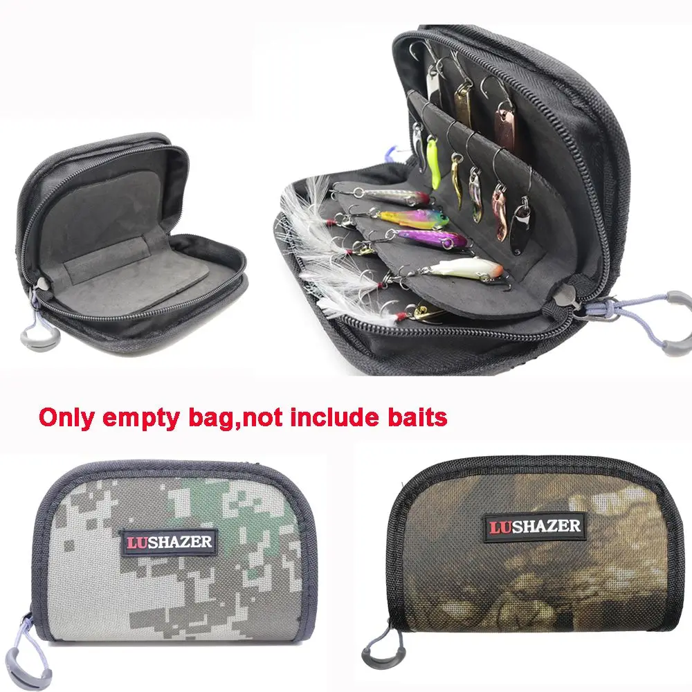 

Jigbait Pesca Lures Spoon Spinner Storage Case Tackle Box Lures Bag Fishing Accessories