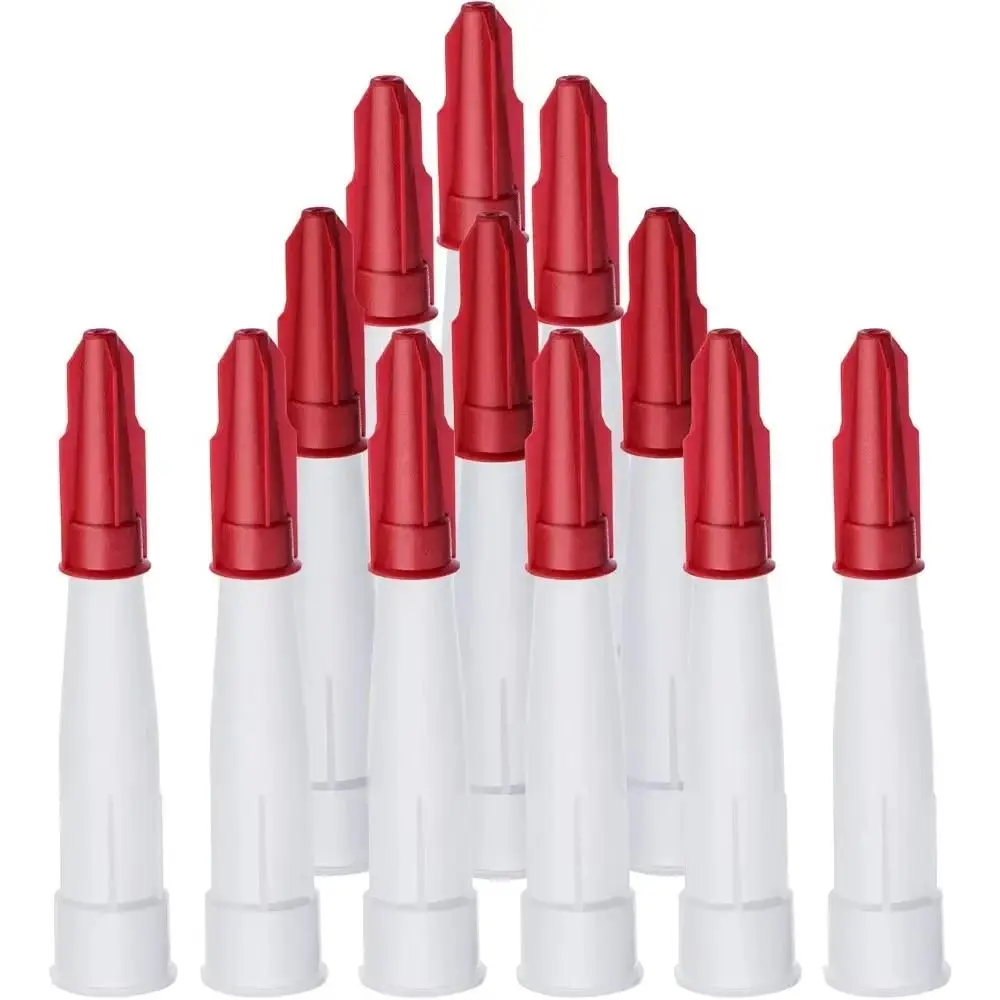 10 Stuks Hersluitbare Nozzle Cap Beschermende Caps Universele Kit Tool Kit Standaard Draad Breeuwen Nozzles Bouw Gereedschap