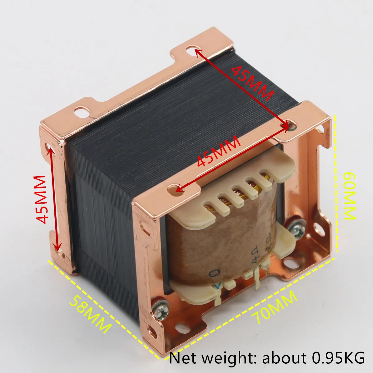 15W Push-Pull Tube Amplifier Output Transformer 0-4-8 Ohm For 6P1 6P14 EL84 6V6 FU32