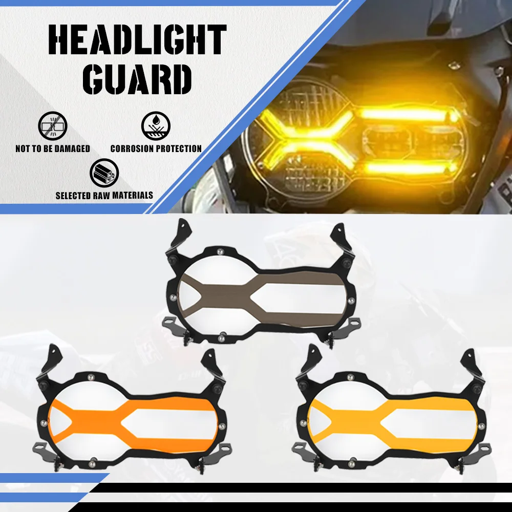

Motorcycles Headlight Protector Guard Cover Protection For BMW R1200GS R1250GS LC Adventure R 1200 GS R1200 R1250 GS Accessories