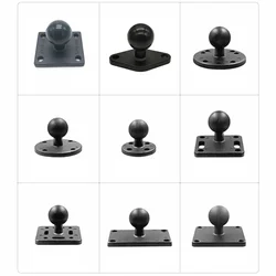 Motorcycle Mounting Base with Rubber 1 inch Ball Head for Gorpo DSLR Ram Mount