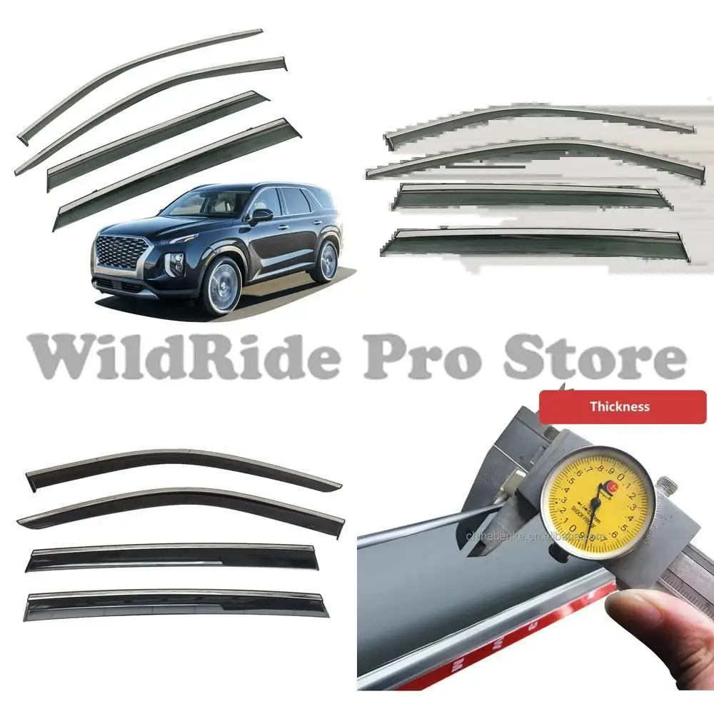 

1 set modern fence car accessories side door car sun visor rain window sunshade