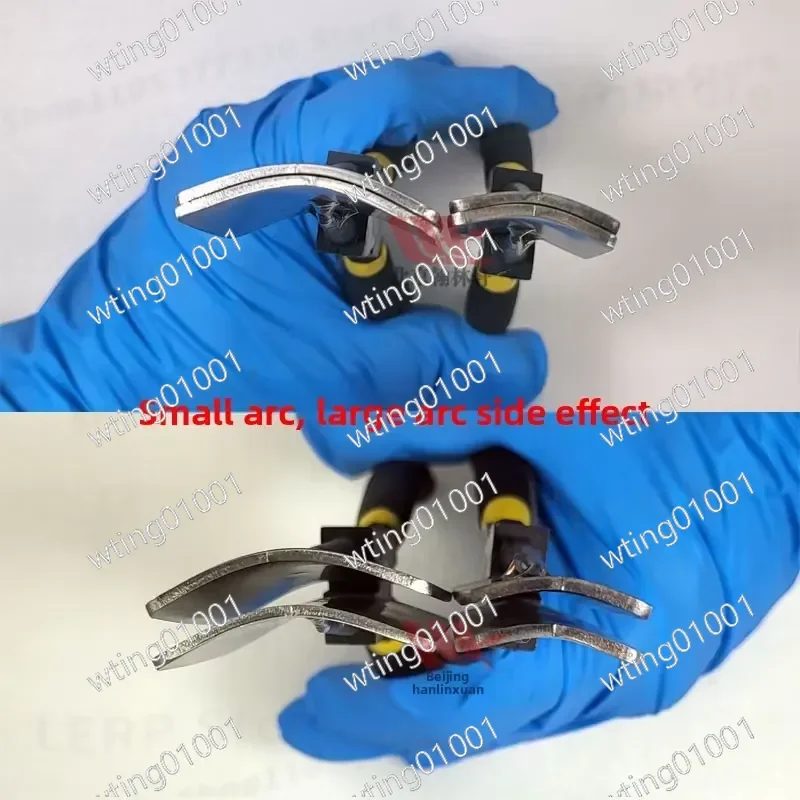 for Small Arc Pliers Rose Petal Clamp Glass Burning Tool Lamp Worker Precision Grip Jewelry Making Craft DIY Accessories