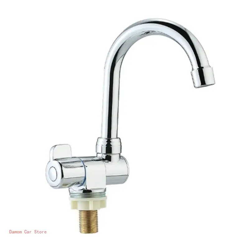 180 Degree Collapsible Faucet Used for RV Yacht Boat Household Cold Faucet