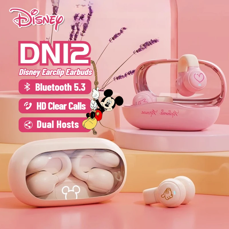 TWS-наушники Disney DN12 с микрофоном, Hi-Fi стерео, Bluetooth 5,3