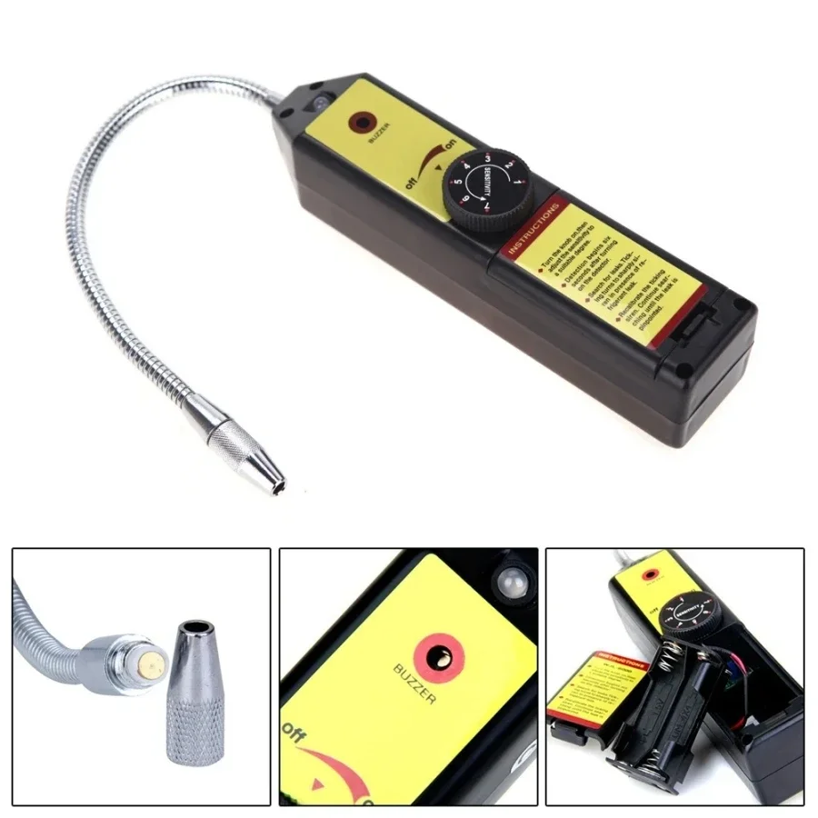 كاشف الغاز كاشف تسرب الغاز محلل غاز الفريون CFC HFC كاشف تسرب غاز الهالوجين تكييف الهواء R22a R134a #4