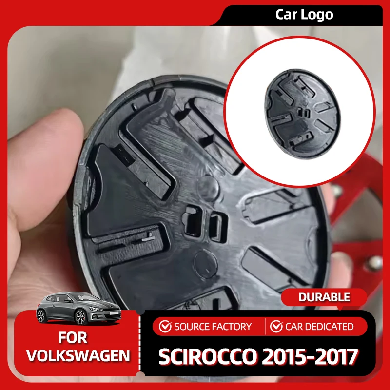 

2026 Новый чехол для ключей с эмблемой, 2 шт., замена для Scirocco 2015 2016 2017 110 мм, передняя решетка автомобиля, эмблема с логотипом 87 мм, задняя крышка багажника Ca