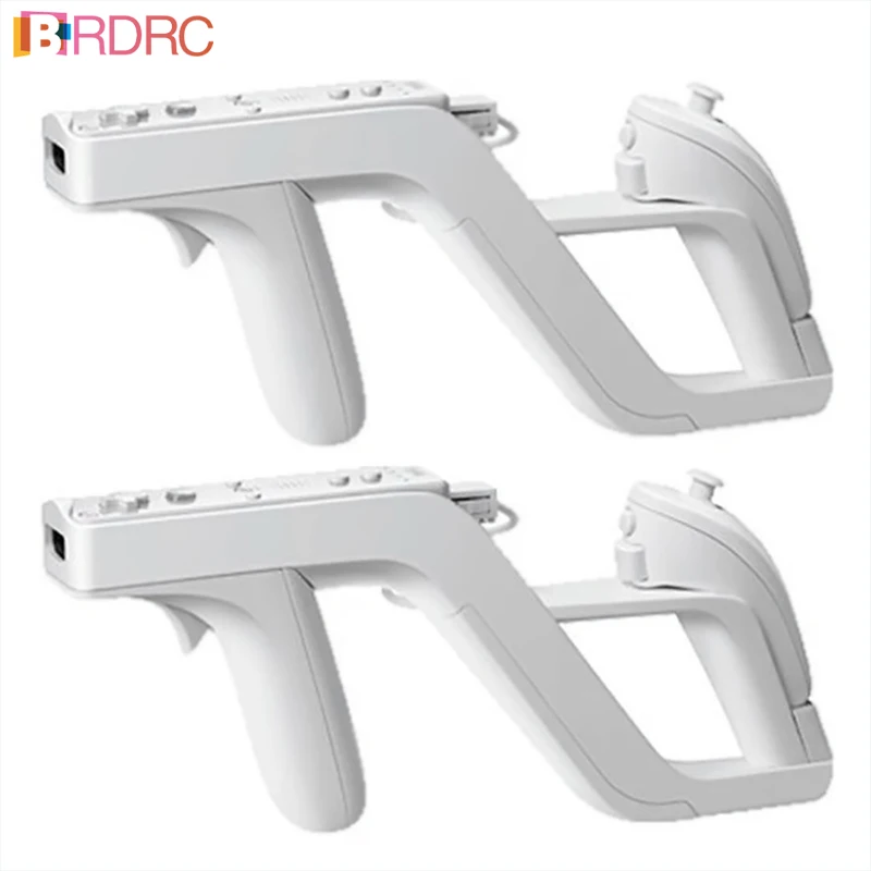 

1Pc Detachable Zapper Gun for Nintendo Wii Remote Controller Gaming Accessories Games Remote Control Shooting Gun Games 2022