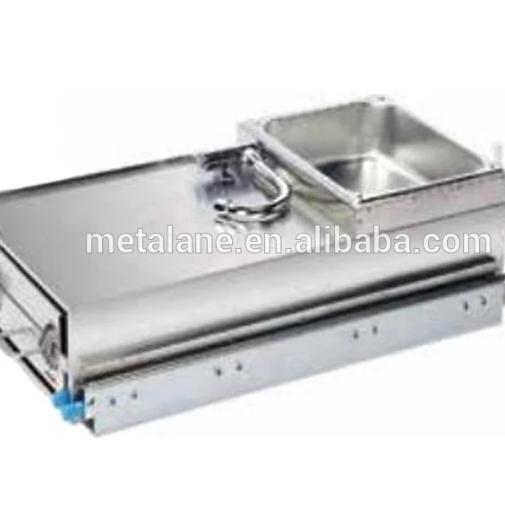 Motorhome Trailer Outdoor Slide Out Kitchen Stainless Steel Singer Burner Gas Stove For Rv