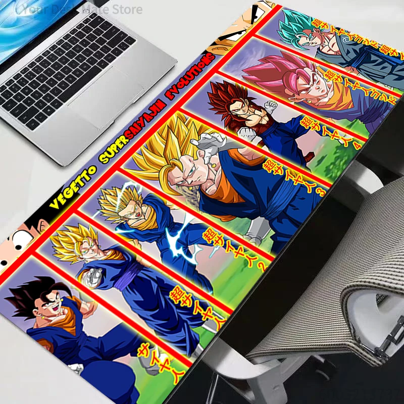 DBZ Dragon Ball Z Gaming-Tastaturunterlage Laptop Anime Mauspad Schreibtischunterlage PC Gamer Teppich Mauspad Gamer-Geschenke