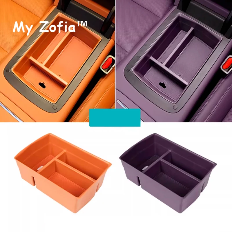 For Leapmotor C10 2024 2025 Car Car Armrest Box Storage Box Center Control Organizer Modification Interior Products Accessories