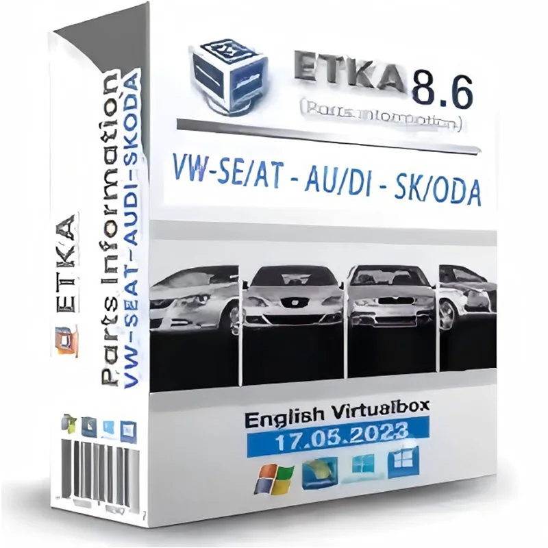 2024 Elsawin 6.0 + ET KA 8.6 Group Vehicles Electronic Parts Catalog Support ForV/W+AU//DI+SE//AT+SKO//DA Auto Repair Software