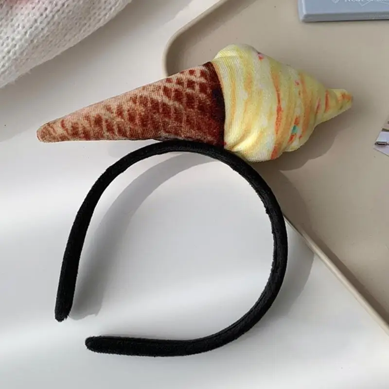 

652F повязки на голову с фруктами и овощами, забавный обруч для волос для пляжной тематической вечеринки