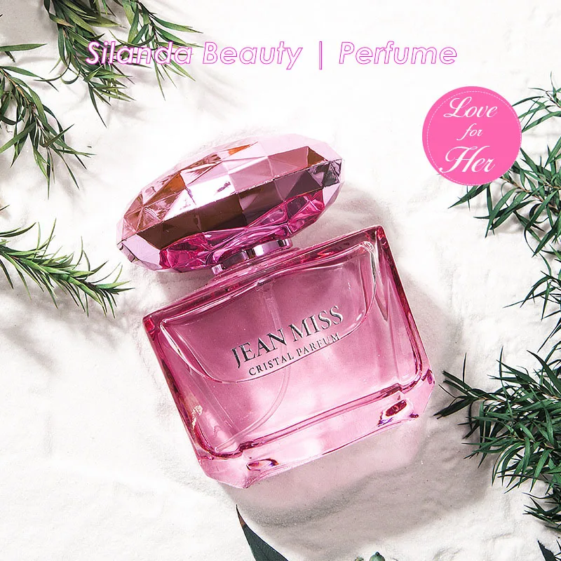 Elegant Brand Crystal 50ml Eau De Parfum Femme Spray Fresh Scent Oriental Floral Notes Long Lasting Woody Fruity Women's Perfume