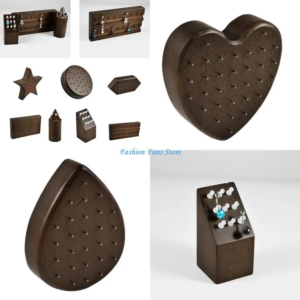 

Elegant Body Jewelry Display Rack for Ear and Lip Piercings Rings