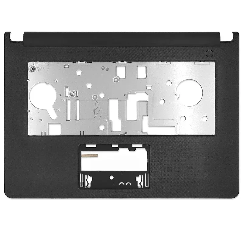 Imagem -04 - Laptop Lcd Tampa Traseira Moldura Frontal Palmrest Caixa Inferior Tampa da Porta Dobradiça sem Toque Cores Inspiron 14 5458 5459 5455 Novo