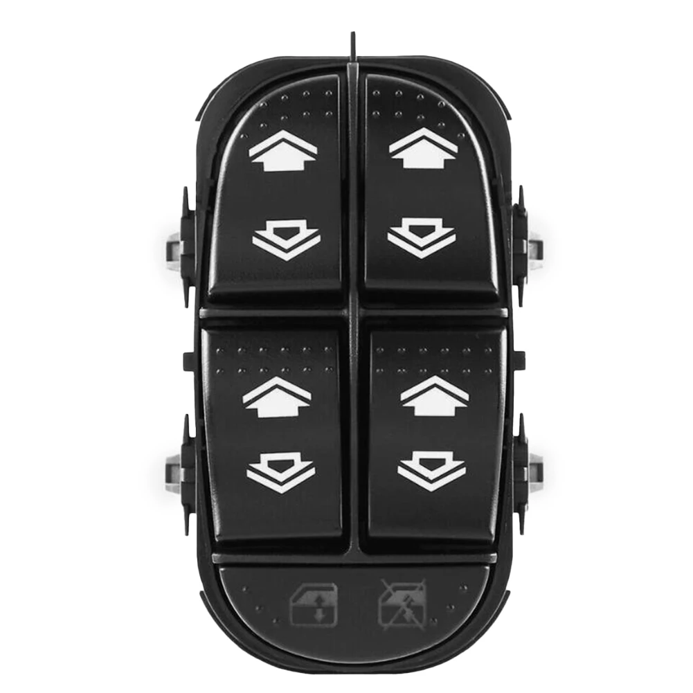

Control Button Switch Window Control Switch Vehicle Repair As Shown Black Plastic Direct Replacement Easy Installation