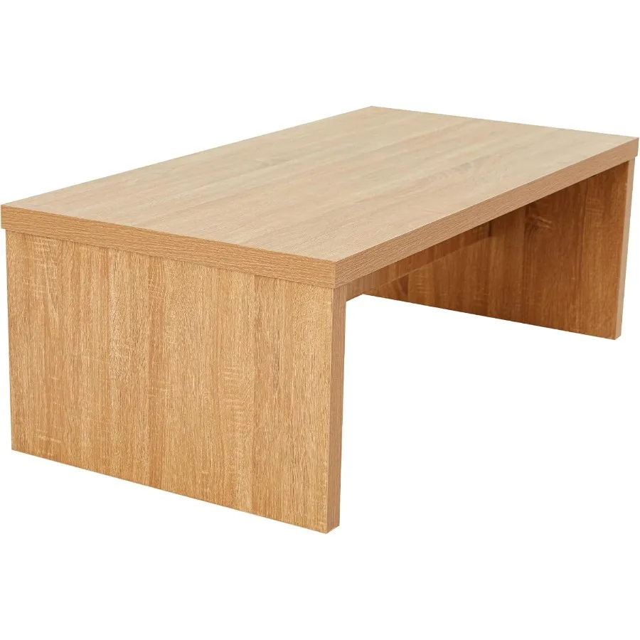 

Большой прямоугольный журнальный столик 47,2 дюйма, деревянные журнальные столики для фермерского дома, деревенский журнальный столик для гостиной, дерево, 120 см, прямоугольник