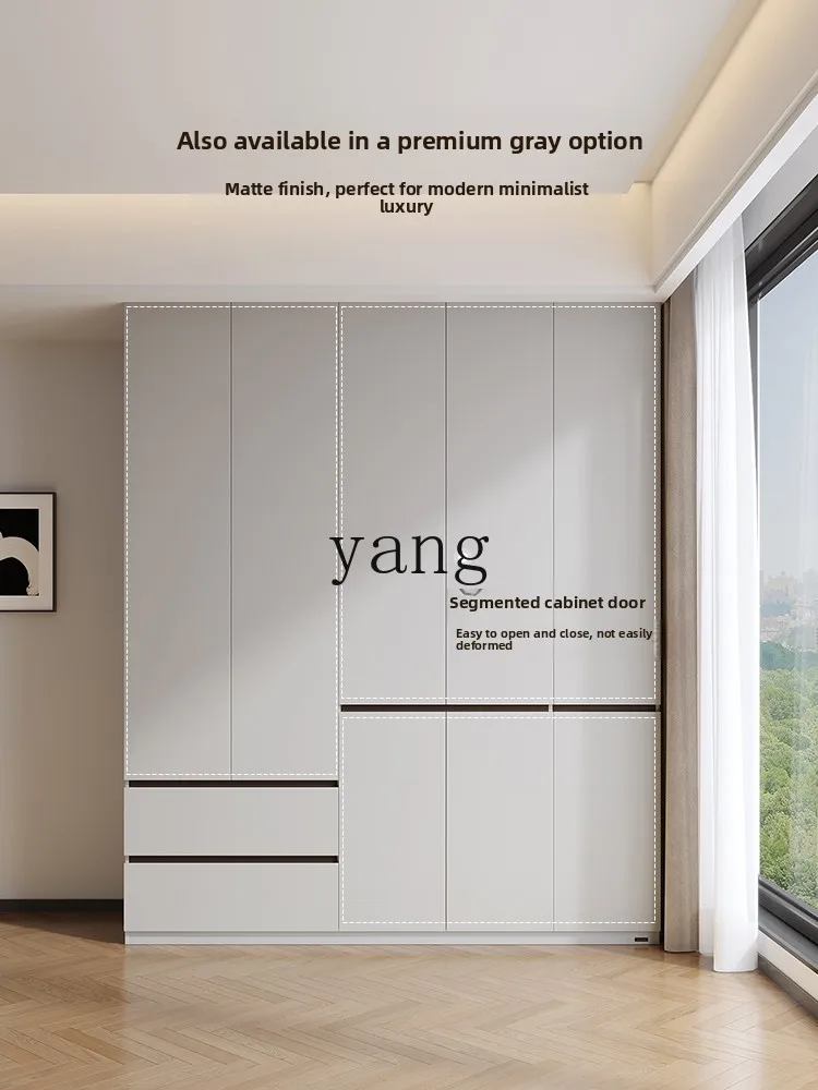 LH finished wardrobe household bedroom segmented wardrobe hole board edge cabinet furniture