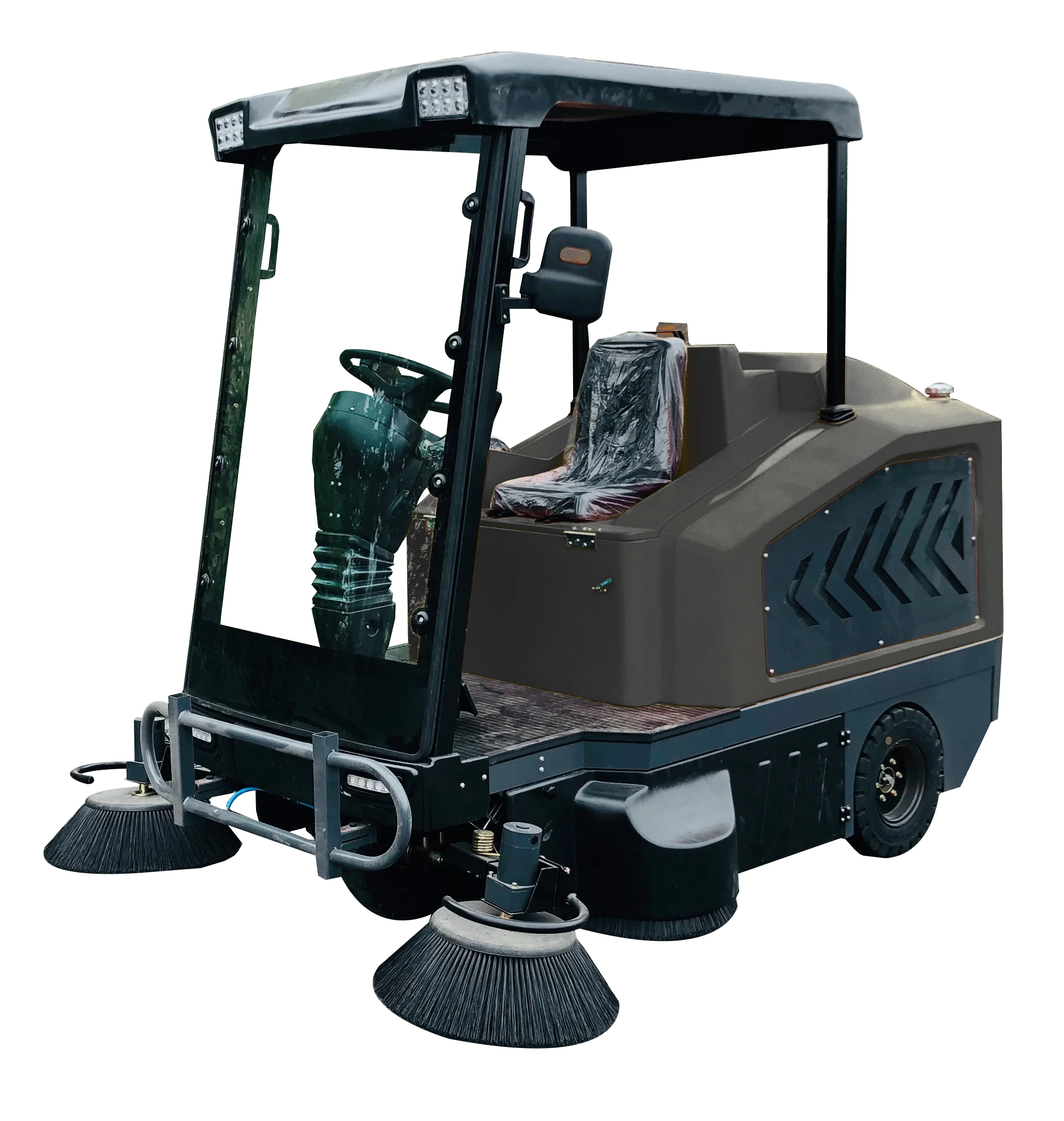 Factory Direct Multifunction Electric Ride-On Industrial and Urban Sweeper for Commercial Use